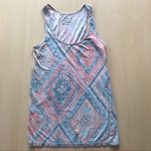 American Eagle Tank with Western Design Size Small